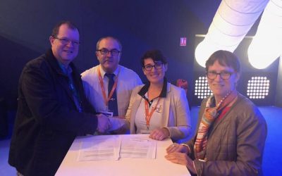 Signature de la convention BPJEPS