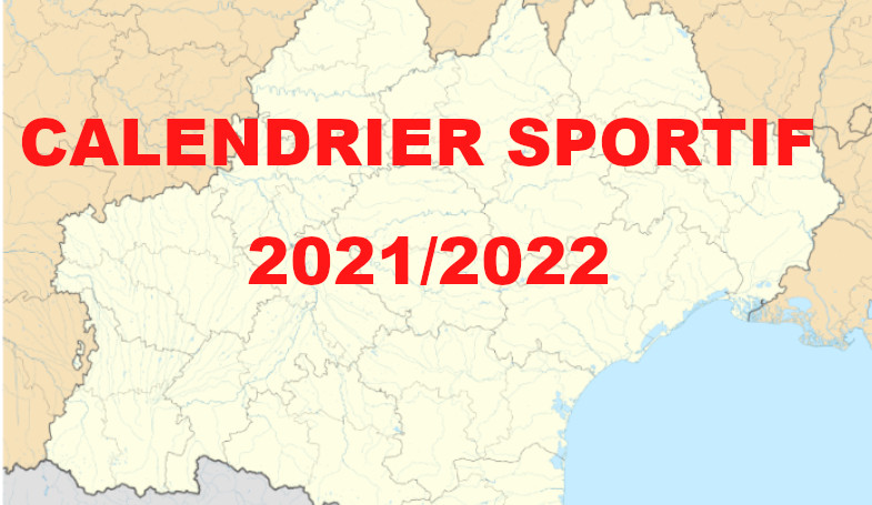 Calendrier Sportif 2021/2022