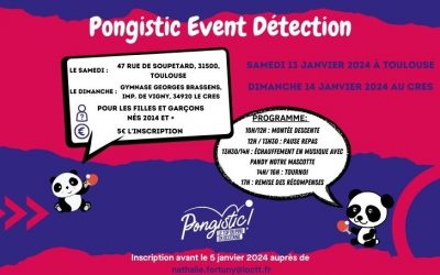 Pongistic Event’s Detection 2024