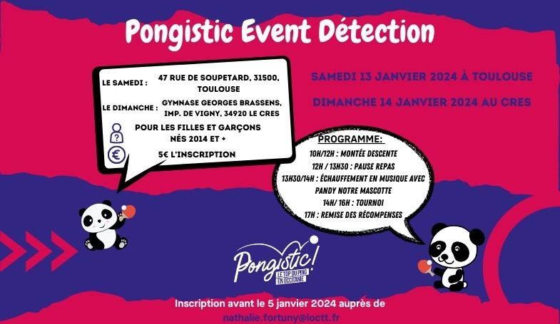 Pongistic Event’s Detection 2024