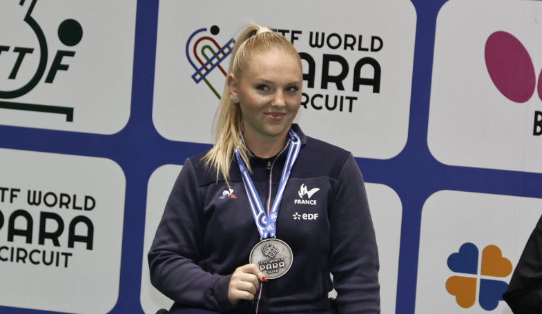ITTF World Para Brésil 2025 : triplé pour Flora Vautier