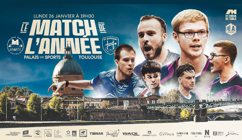 Le match de l&rsquo;année à Toulouse : ANMTT vs. Hennebont