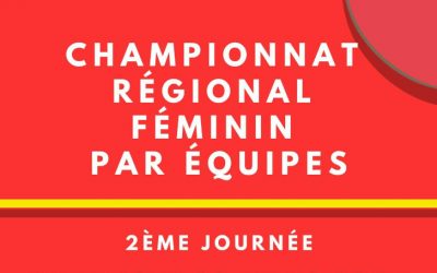 Engagements Chpt Féminin 2ème journée 2025/2026