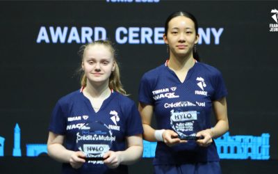 Léana Hochard, titrée en double au WTT Youth Star de Tunis
