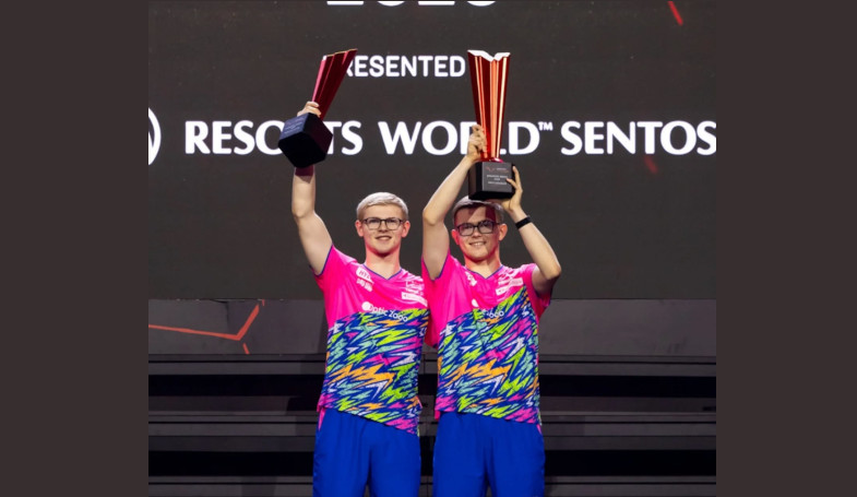 La paire Lebrun vainqueur du WTT Smash Singapour 2026