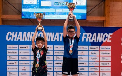 Noa Boucardey sacré en double aux Championnats de France Benjamins 2026