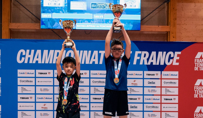 Noa Boucardey sacré en double aux Championnats de France Benjamins 2026