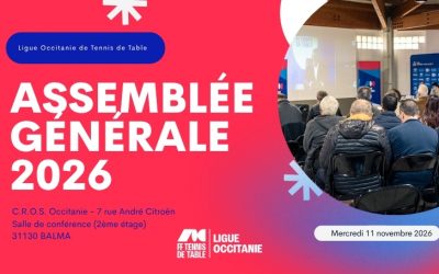 Convocation à l&rsquo;Assemblée Générale Ligue 2026